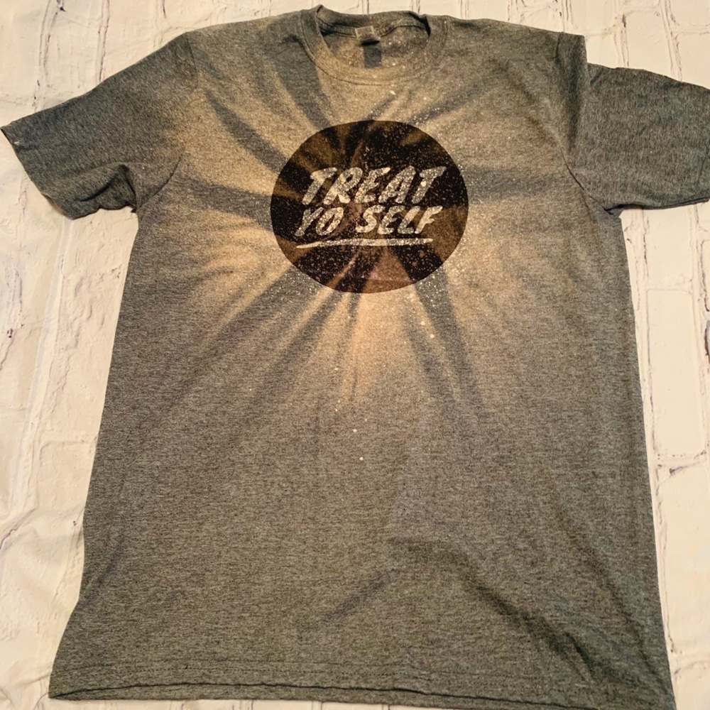 Treat Yo Self Bleached T